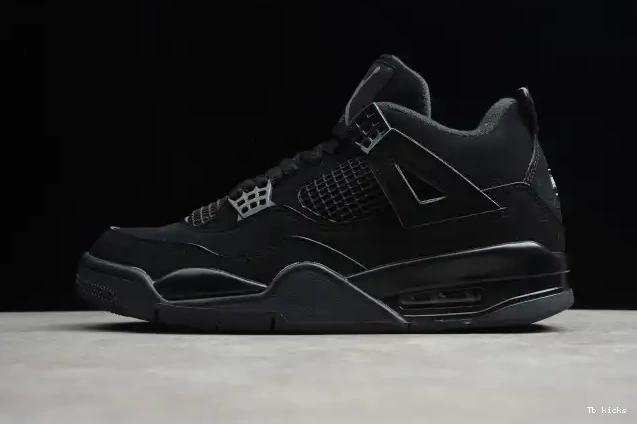 Reps TBK Cat Black Air Jordan 4 CU1110-010 (2020) 0608